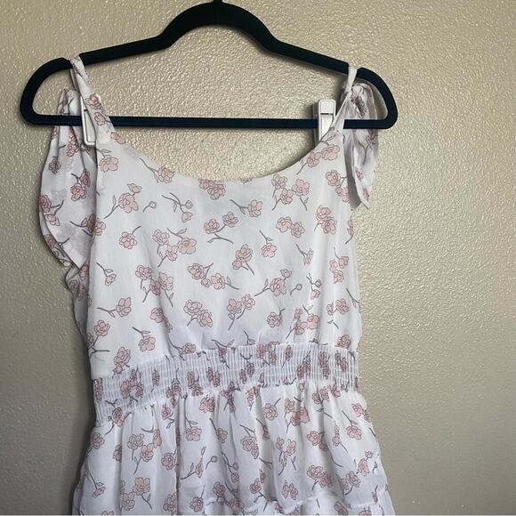 Sweet Rain Cottagecore Fairy Floral Dress size : LARGE - Picture 8 of 9